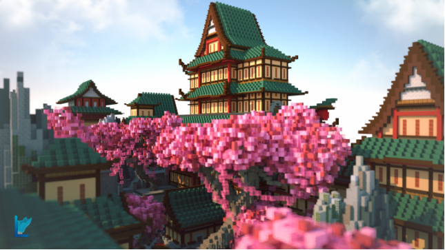 盘点 我的世界 外国玩家的国风建筑 Minecraft中文下载站