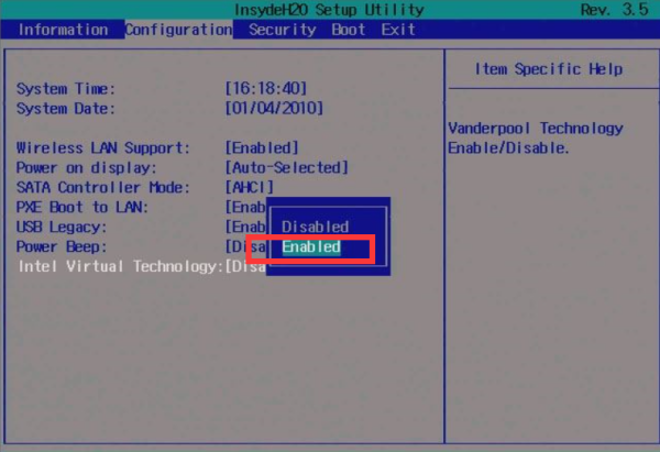 Enabling VT in ASRock PCs:3