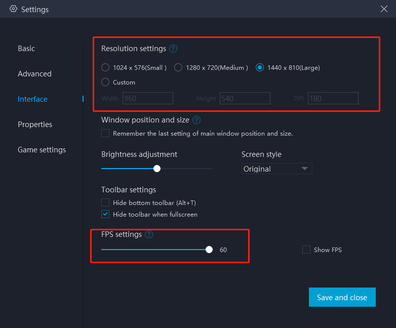 III.Emulator settings:  ①Access "Settings" at the upper right corner of the emulator → "Advanced Settings" → adjust the “Performance” to “High”.  How to play Free Fire on perfectly smooth 120 fps2  For most users and games, "medium" performance is the best option. For those with less powerful PCs, it's recommended to set "2 core/ 2GB" or "4 core/ 3GB" if the game setup file is too large or the game requires high quality graphics. Remarks: Adjusting to a higher setting does not always mean it is better. The core count selected should be less than half of the number of actual cores, otherwise game lags may occur.  ②Enable high-definition resolution: Settings → Interface → Resolution settings  How to play Free Fire on perfectly smooth 120 fps3  IV. Access "Settings" at the upper right corner of the emulator → "Game Settings" → Select “Extra High FPS Mode (120FPS)”  How to play Free Fire on perfectly smooth 120 fps46