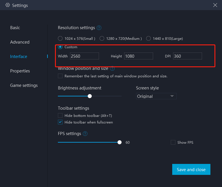 How to improve the resolution (Up to 2k)