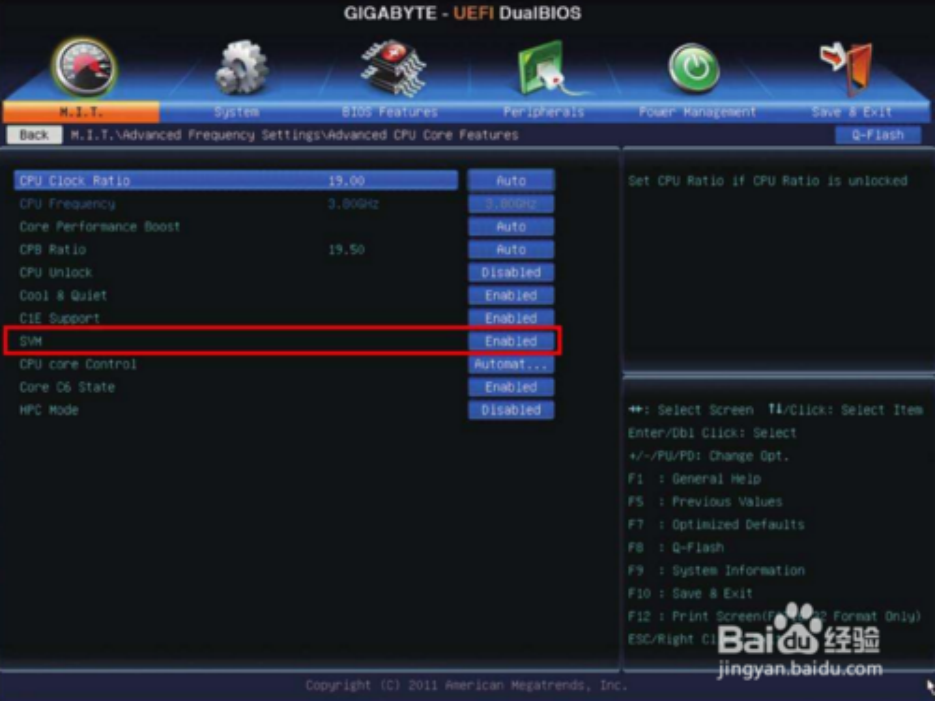 Cómo activar VT con Gigabyte:3