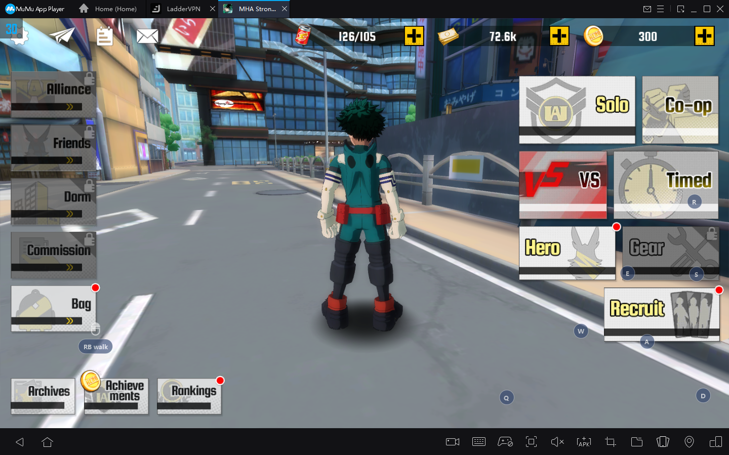 Play My Hero Academia: The Strongest Hero on PC 