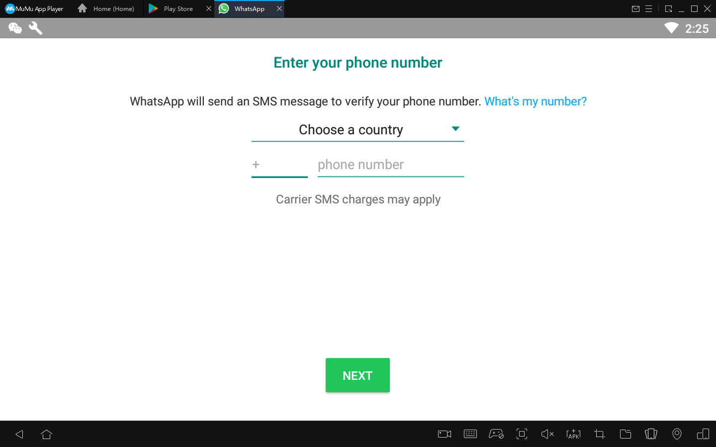 Bagaimana cara masuk ke WhatsApp dengan MuMu Player di PC dan menambahkan kontak baru?4