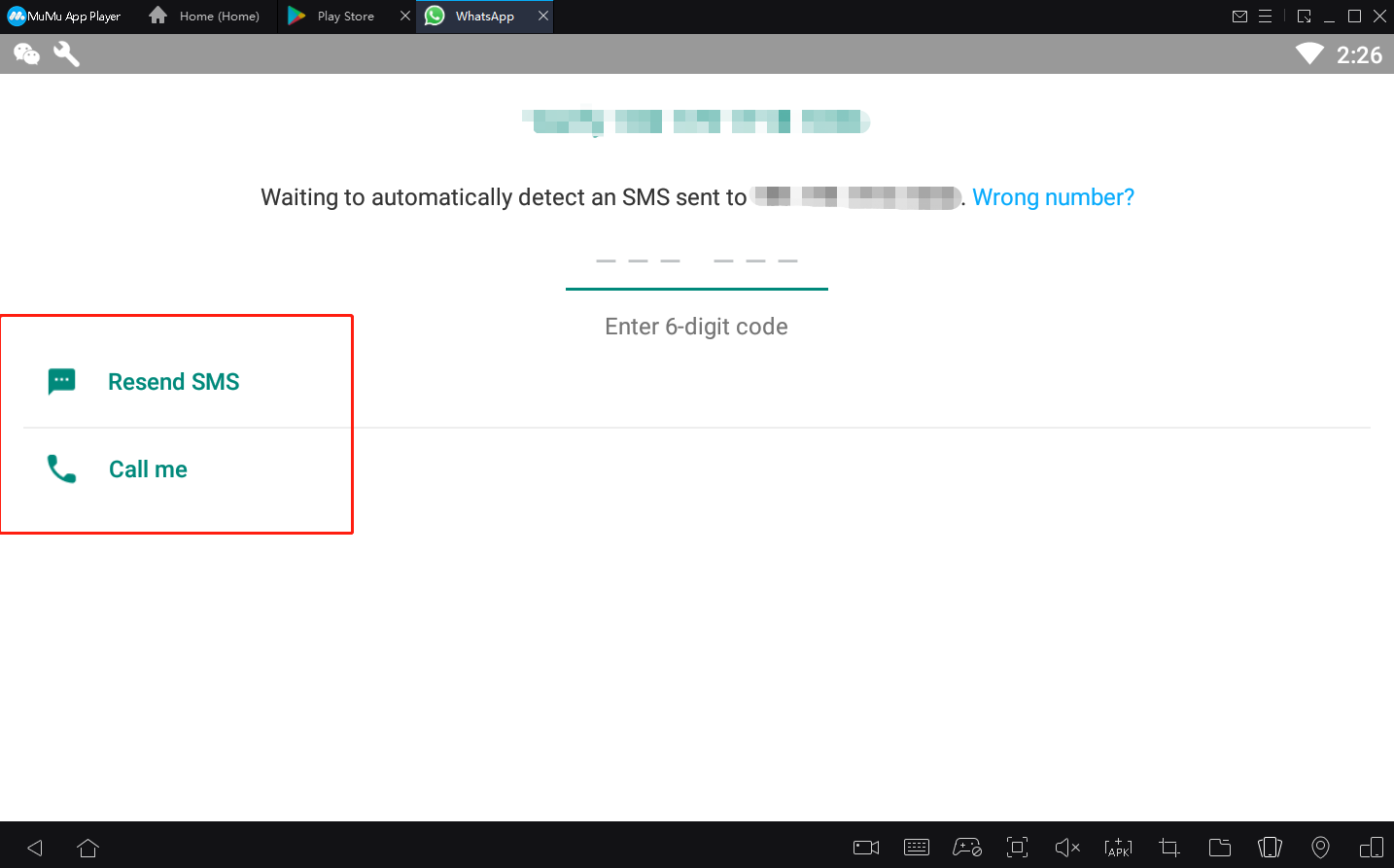 How to log in to WhatsApp with MuMu Player on PC6