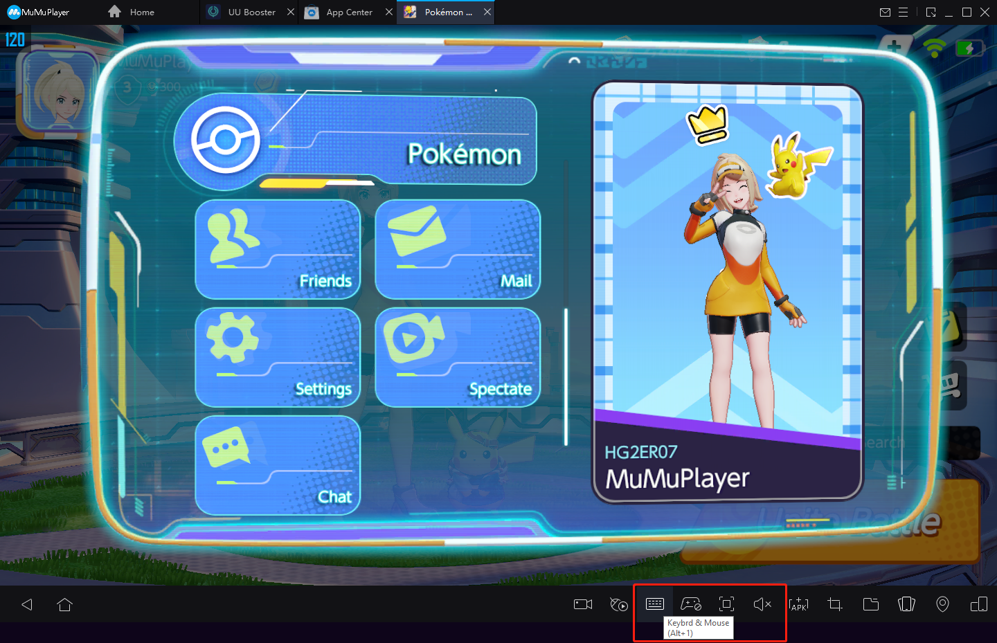 How to Modify Performance in Pokémon Unite on PC with MuMu Player 2
