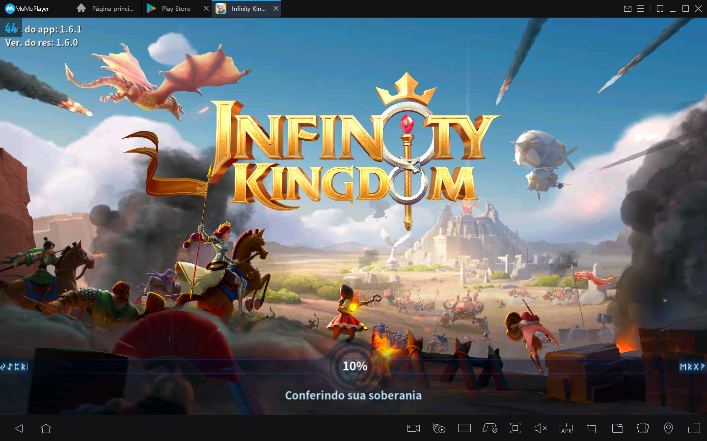 Como Jogar Infinity Kingdom no PC com MuMu Player2