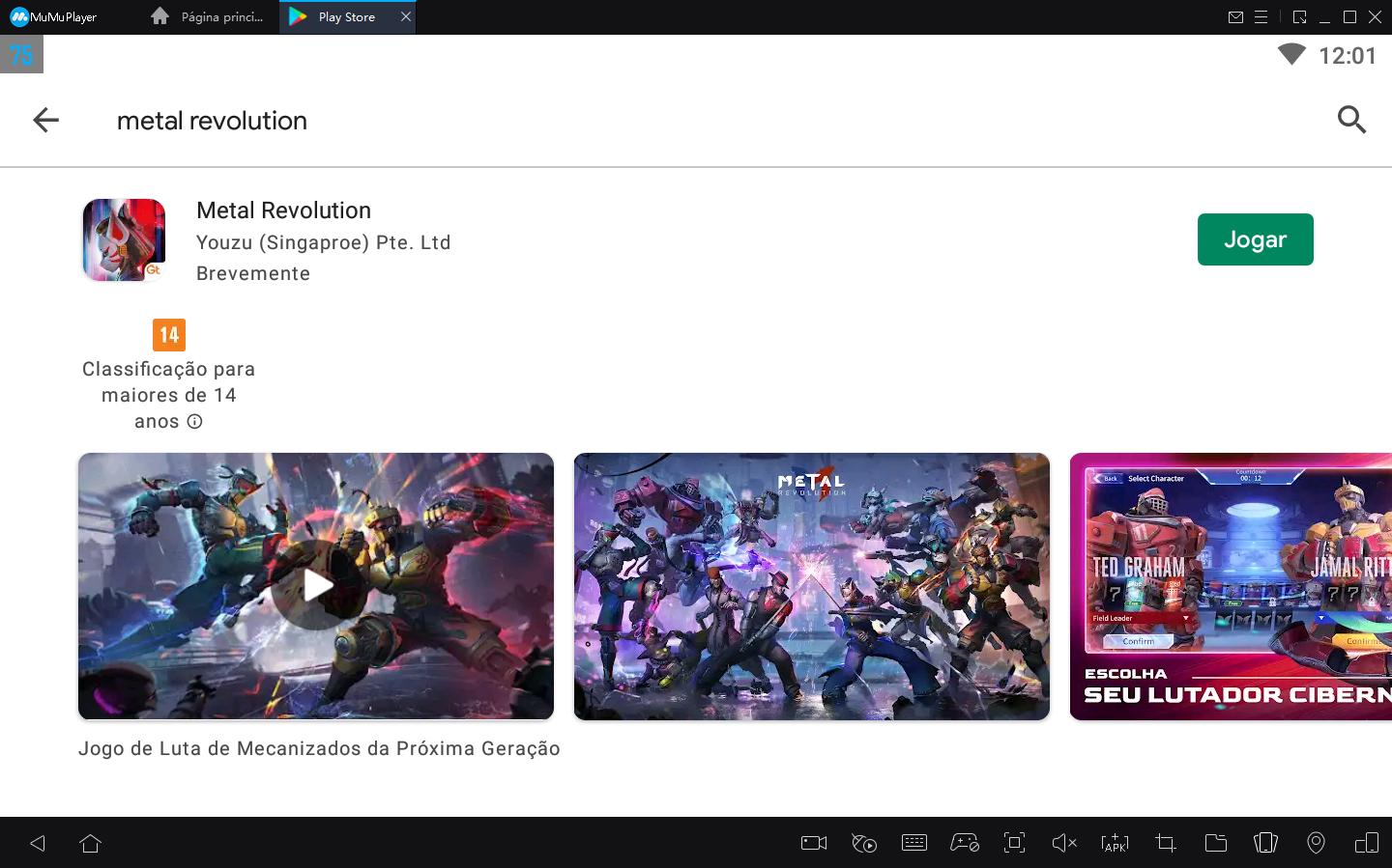 Como Jogar Metal Revolution no PC com MuMu Player5
