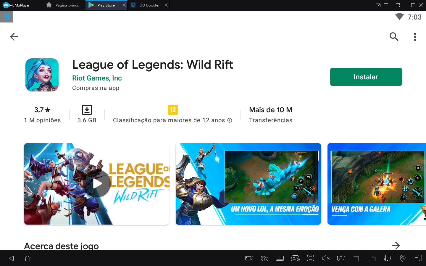 Como jogar League of Legends: Wild Rift no PC a 120 fps com MuMu Player1