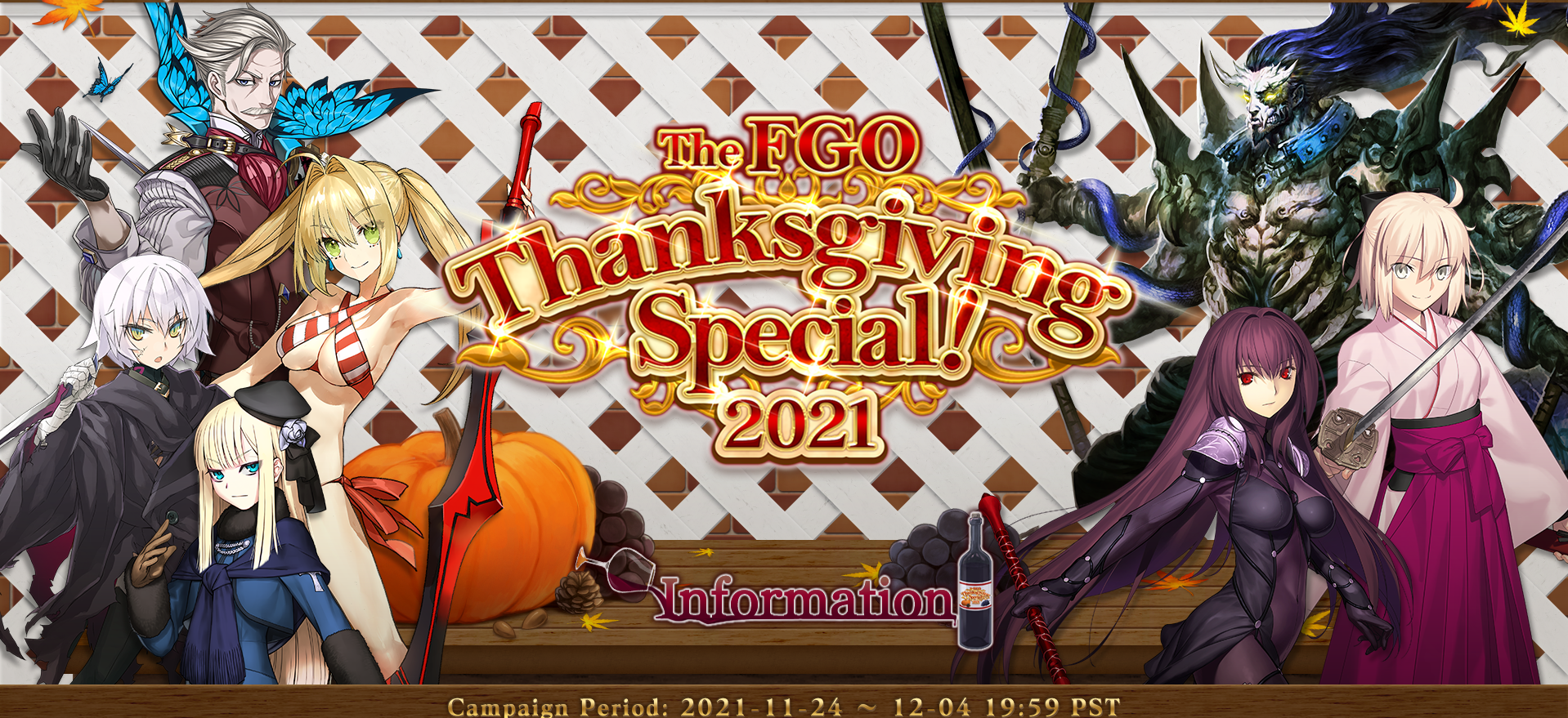 Fate/Grand Order: Thanksgiving Special 2021!