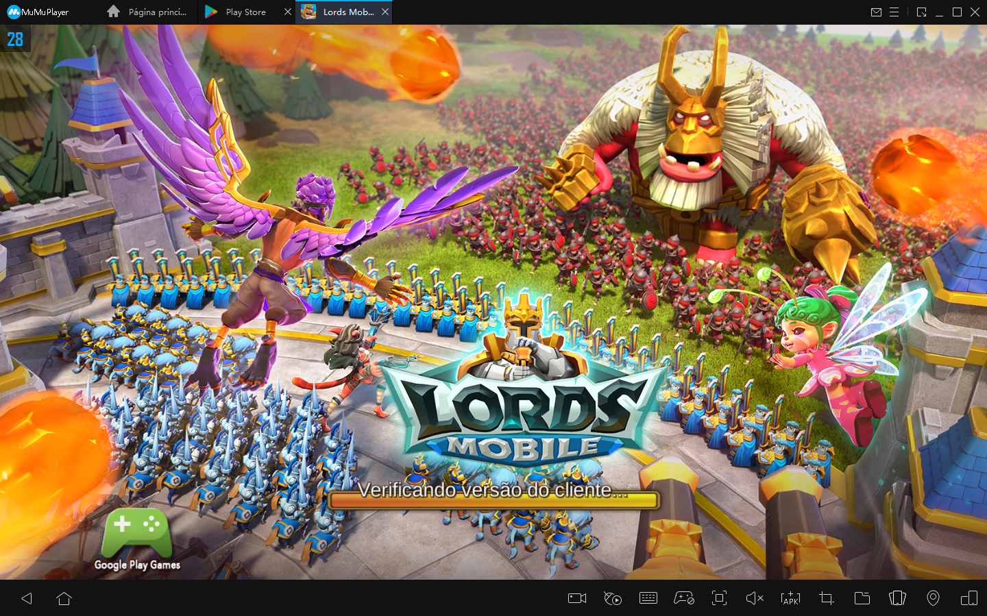 Mecânica de jogo de Lords Mobile