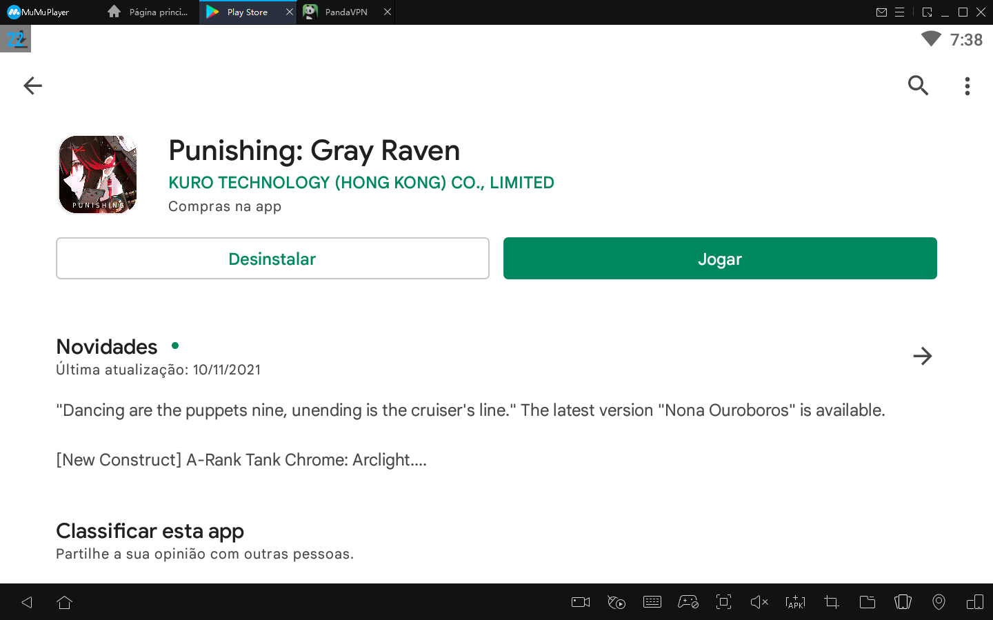 Como Baixar Punishing: Gray Raven no PC com Android Emulador1