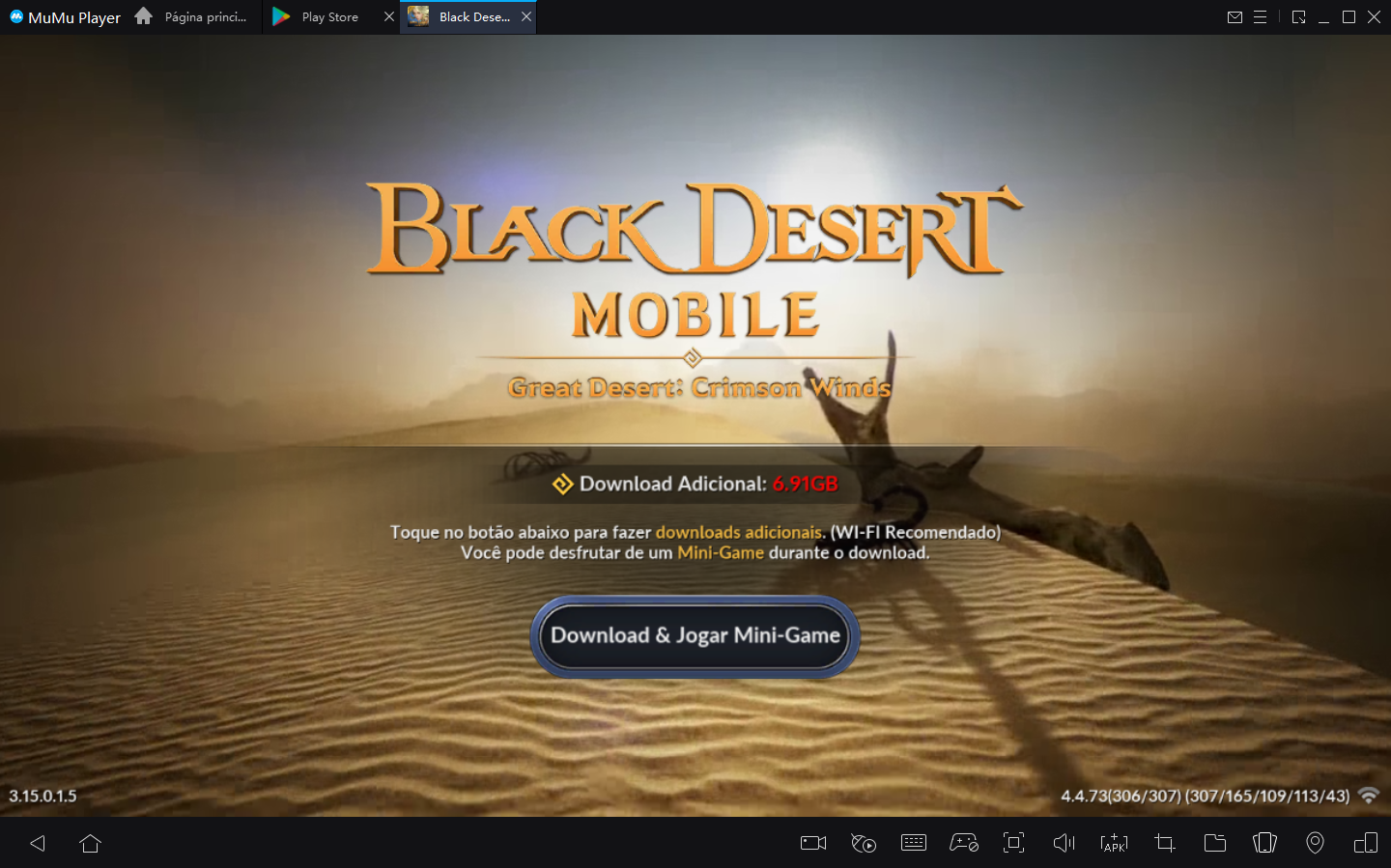 Como Baixar Black Desert Mobile no PC com Android Emulador2
