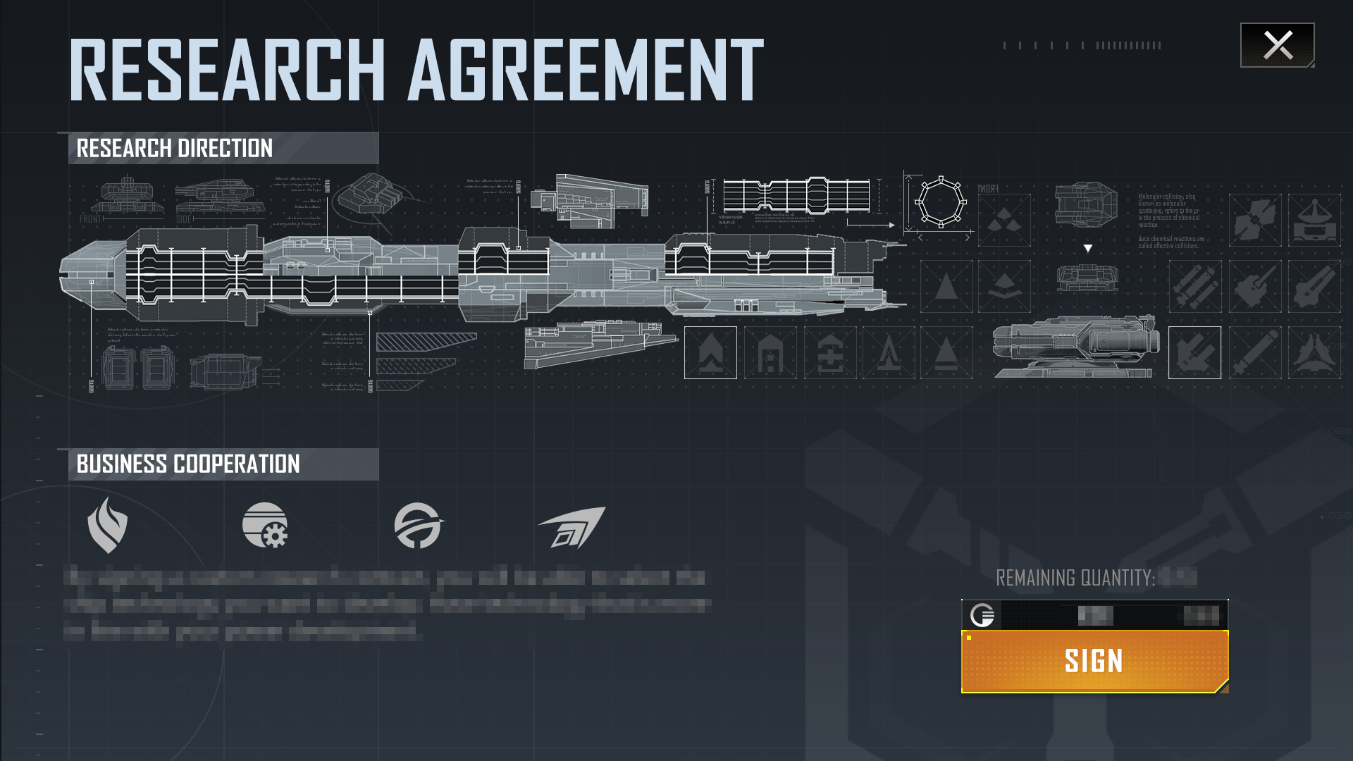 infinite lagrange research agreement