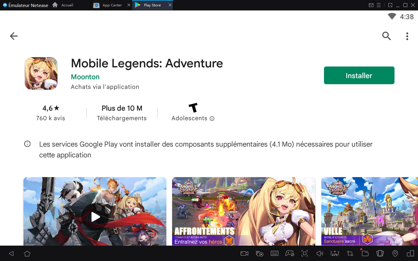 télécharger Mobile Legends Adventure sur PC
