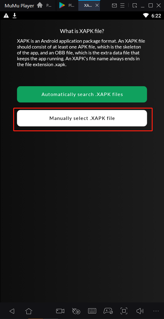 Como instalar arquivos XAPK no emulador6