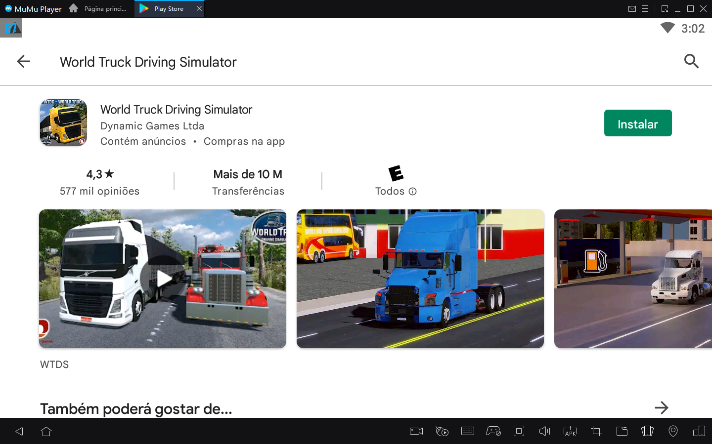 World Truck Driving Simulator