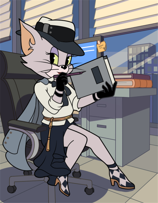 猫鼠游戏女主角布兰达图片