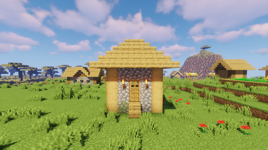 铁桶村改造 关于动物们都住得比我好这件事 我的世界minecraft中国版官方网站 你想玩的 这里都有