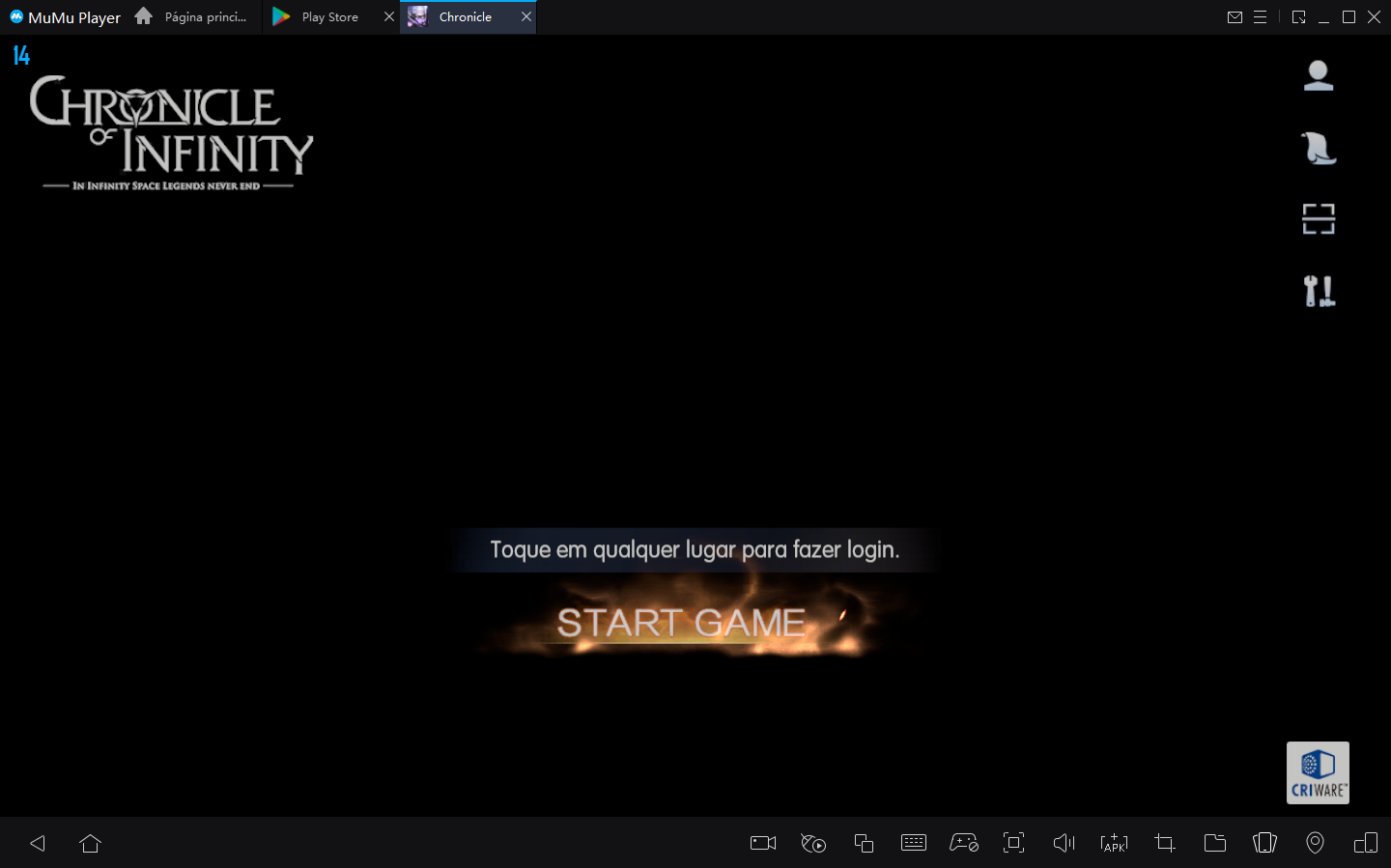 Como Jogar Chronicle of Infinity no PC com Android Emulador