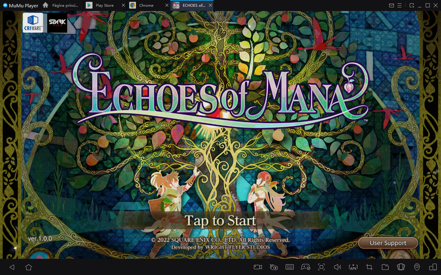 Como Jogar ECHOES of MANA no PC com Emulador Android