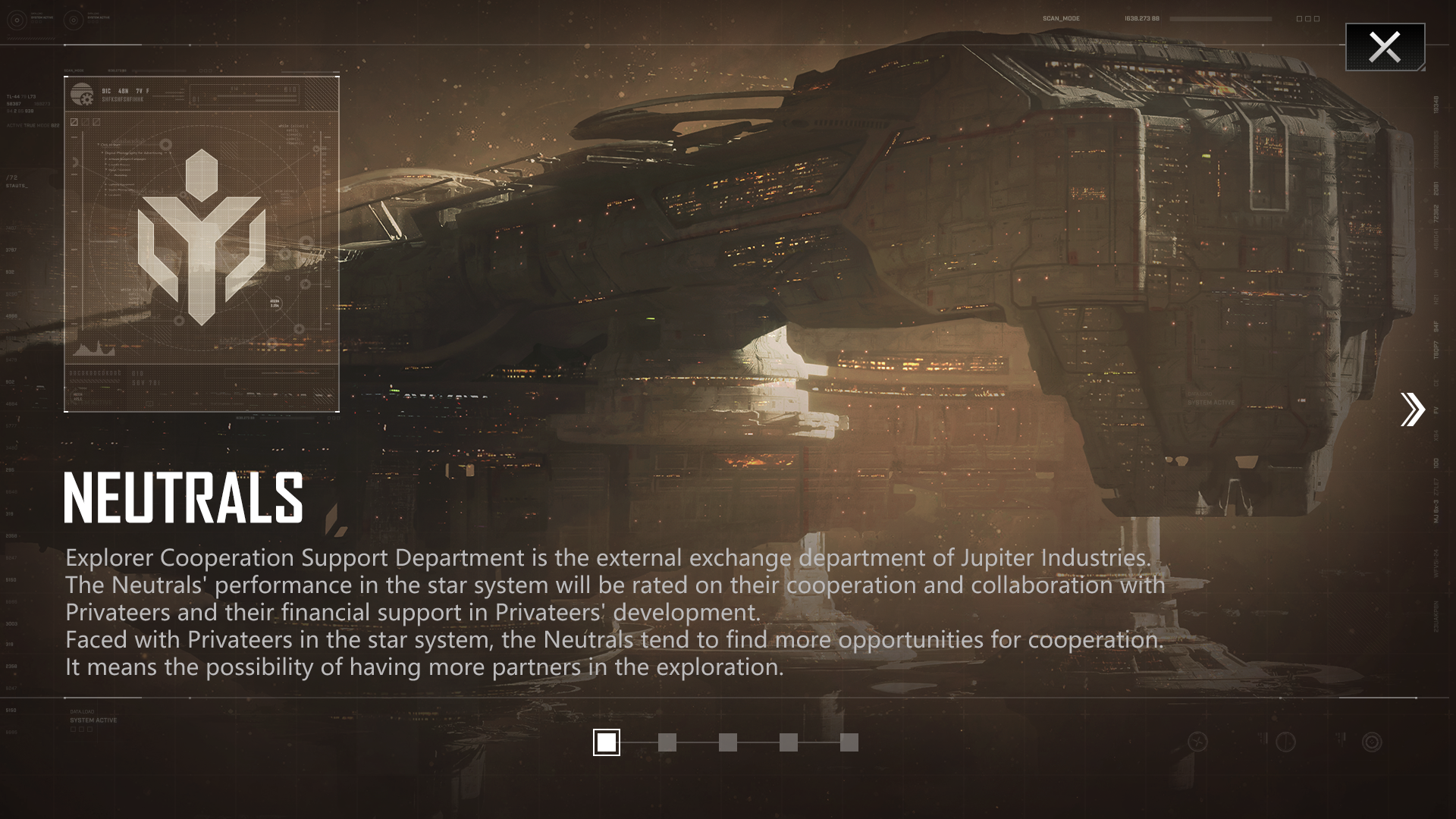 Preview of the Identity Agreement for the Neutrals