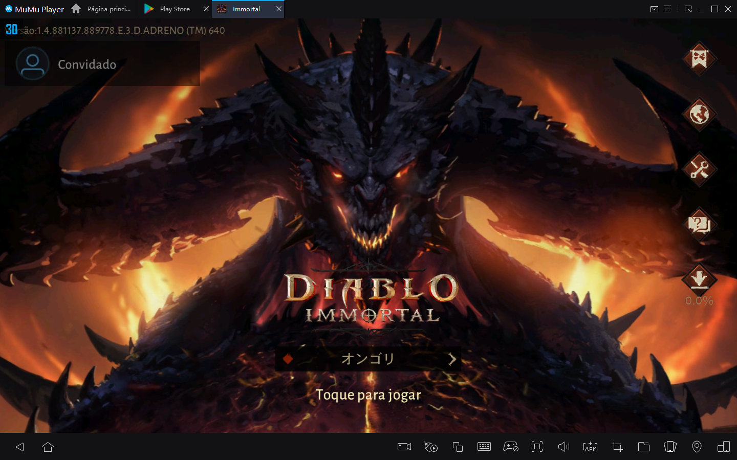 Como jogar Diablo Immortal no PC com Emulador Android