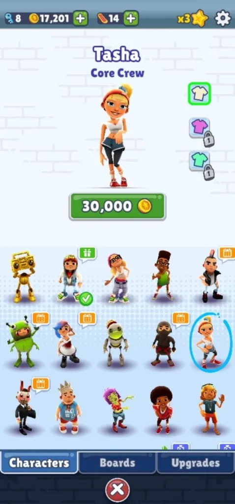 Subway Surfers - Todos os Personagens (2014) 