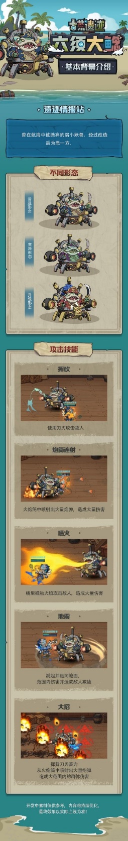 《古荒遗迹》电脑版怪物介绍-六须大鲶