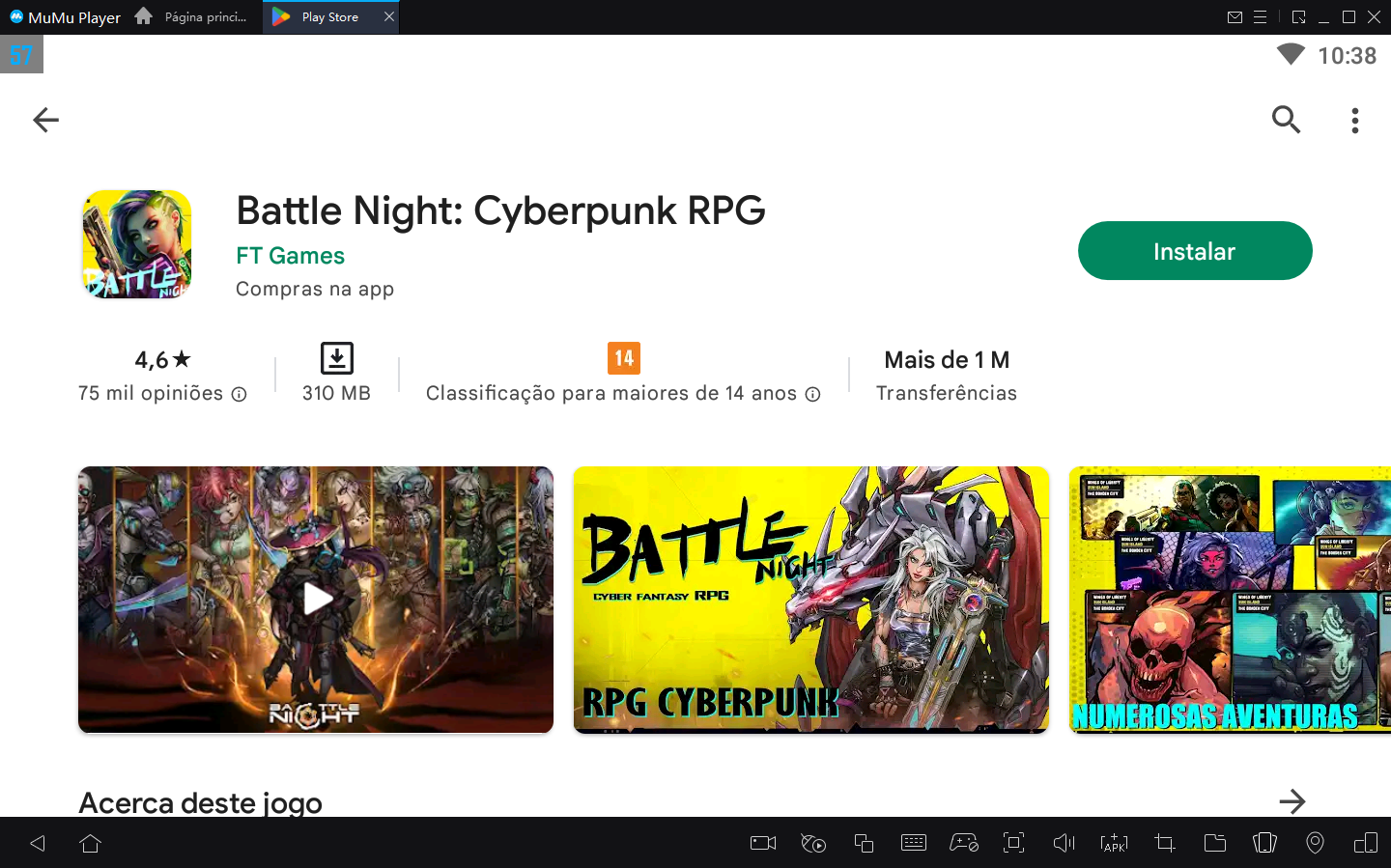 Como jogar Battle Night no PC com Emulador Android