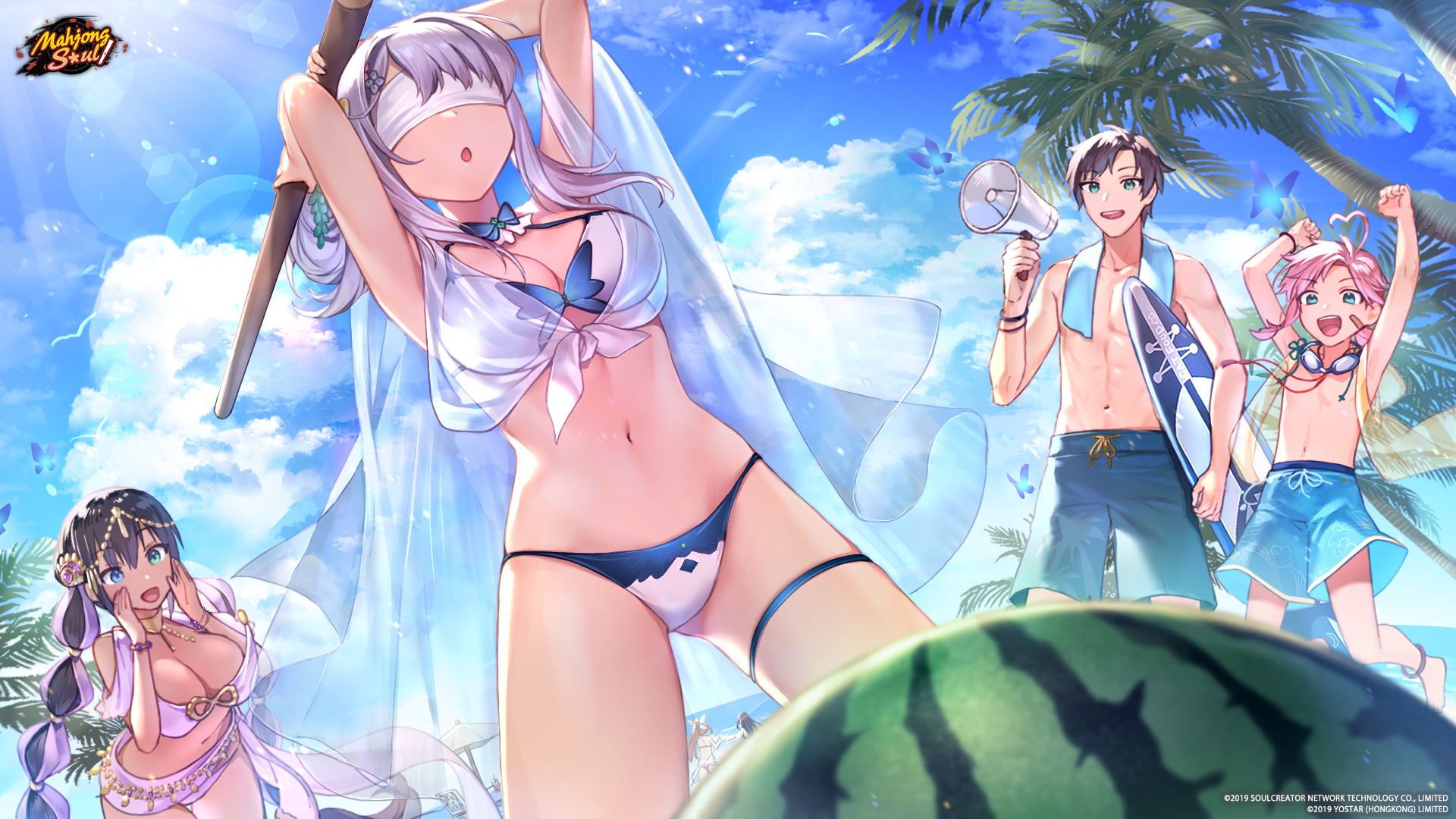 Mahjong Soul brings the Summer Festival event with new character