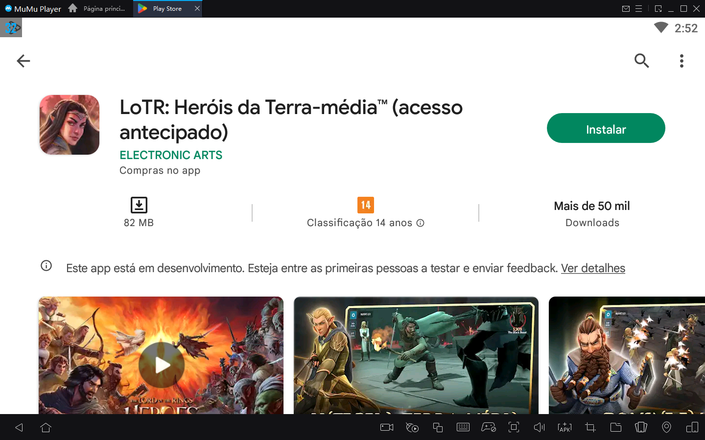 Como jogar LoTR: Heróis da Terra-média no PC com Emulador Android