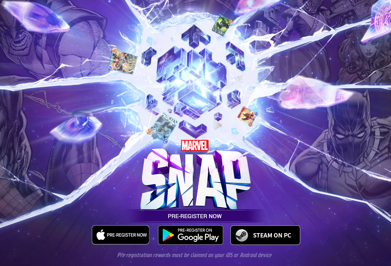Marvel Snap release date finally revealed and open the pre-registration now