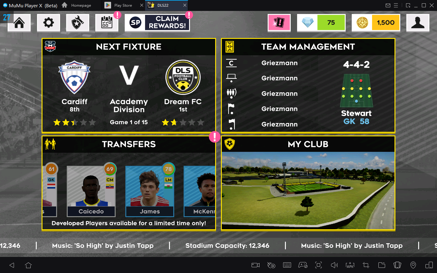 Download and play PESMASTER 22 PRO LEAGUE DLS22 on PC with MuMu Player