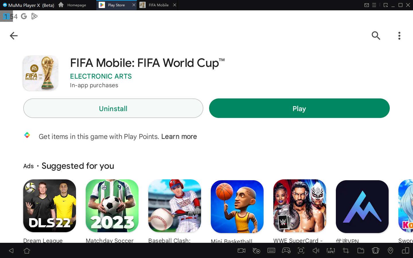 How to Play FIFA Mobile: FIFA World Cup™ on PC with MuMu Player X