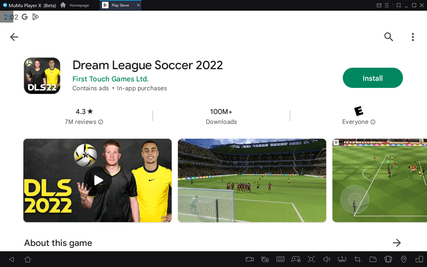 How to Play Dream League Soccer 2022 on PC with MuMu Player X