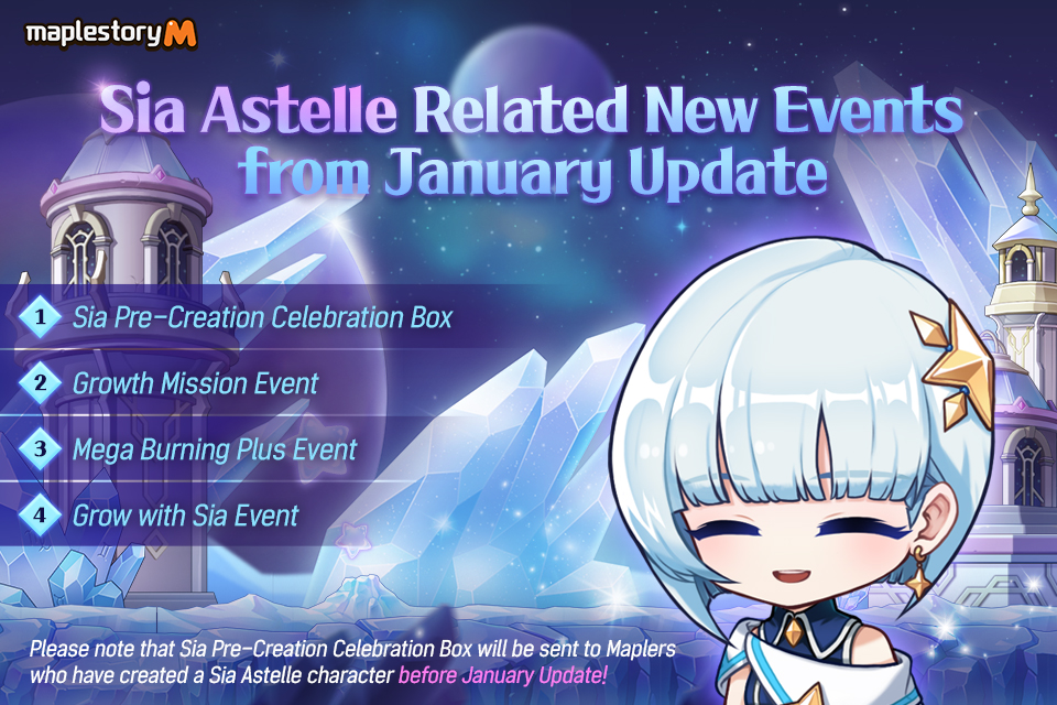 MapleStory M January 2023 Update with its First Original Character