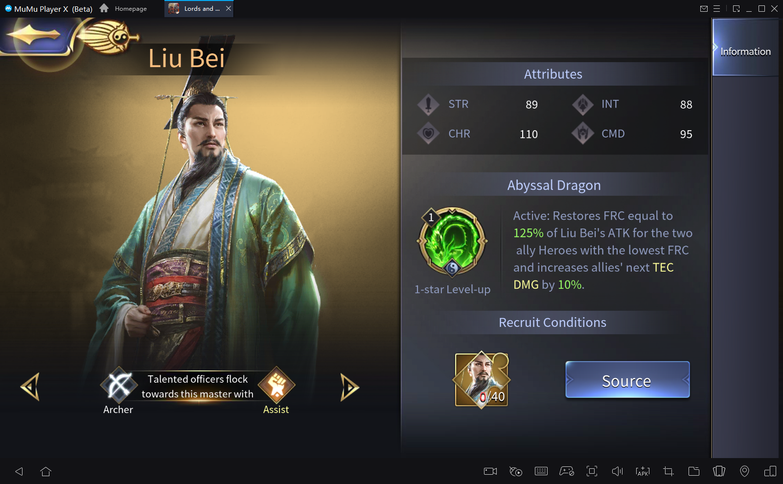  Lords and Tactics Liubei