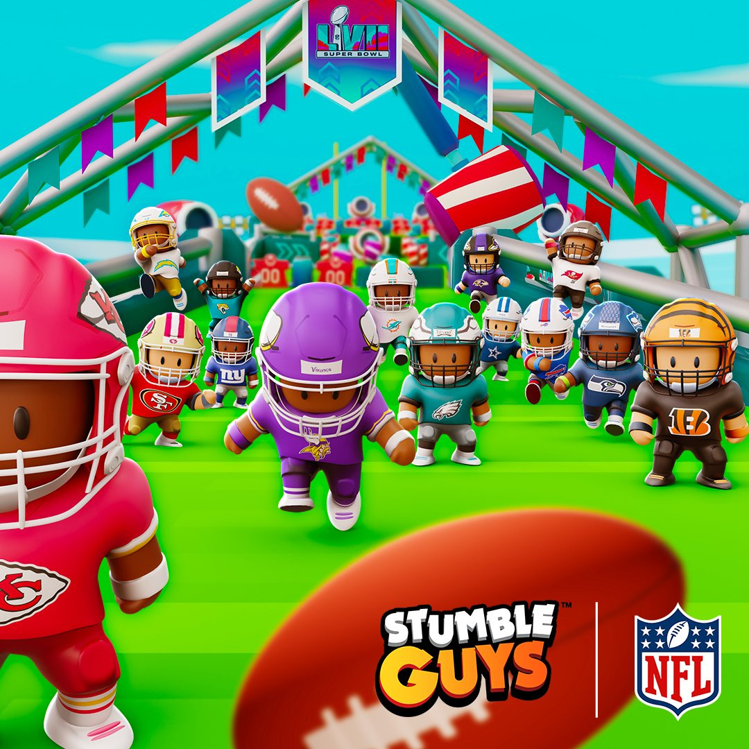 Stumble Guys: Stumble Cup - Edição torneio competitivo NFL — Stumble Guys  Centro de Apoio