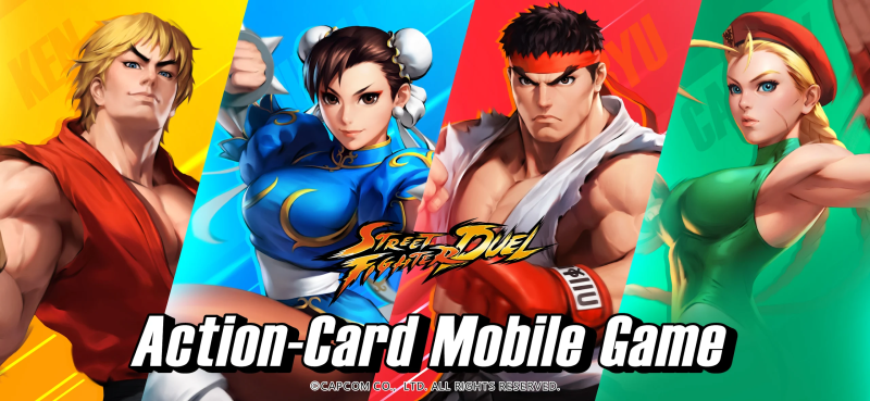 NEW* GLOBAL MOBILE GAME STREET FIGHTER: DUEL GAMEPLAY & PRE-REGISTER NOW!!!  