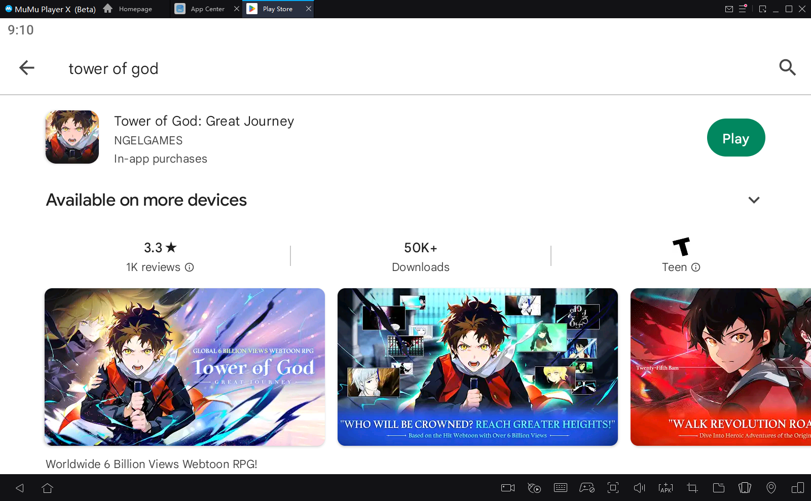 Tower of God: Great Journey for Android - Download the APK from