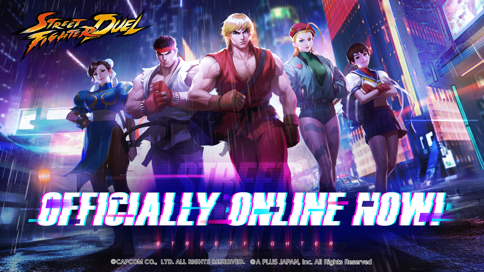 NEW* GLOBAL MOBILE GAME STREET FIGHTER: DUEL GAMEPLAY & PRE-REGISTER NOW!!!  