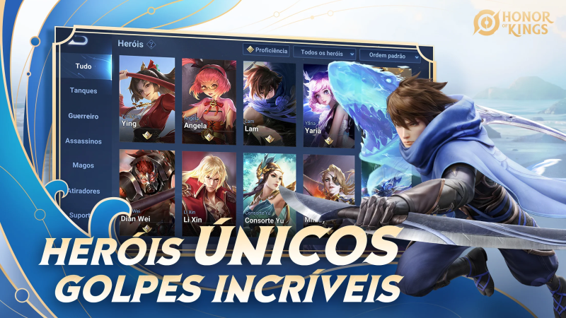 Honor of Kings Tier List Guide - Melhores Personagens para Você