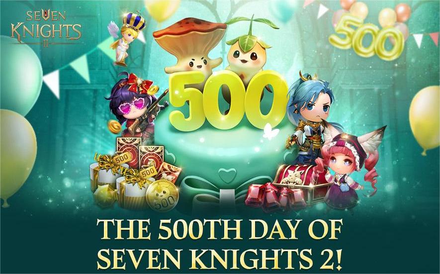 seven knights 2 500th day anniversary