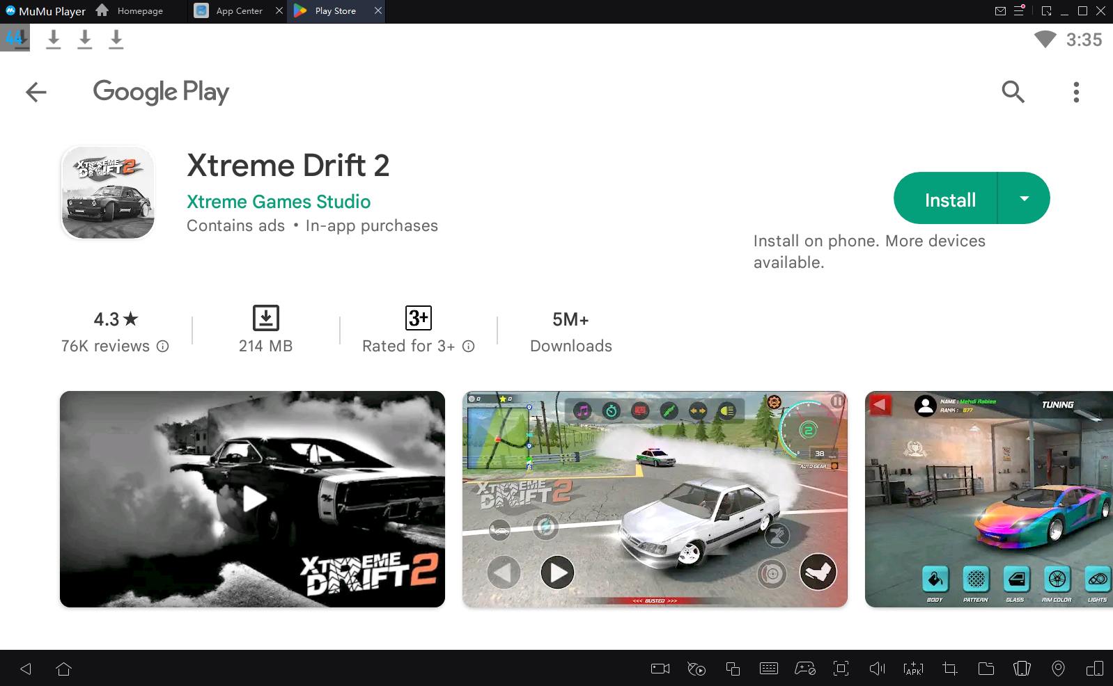 Xtreme Drift 2 on pc