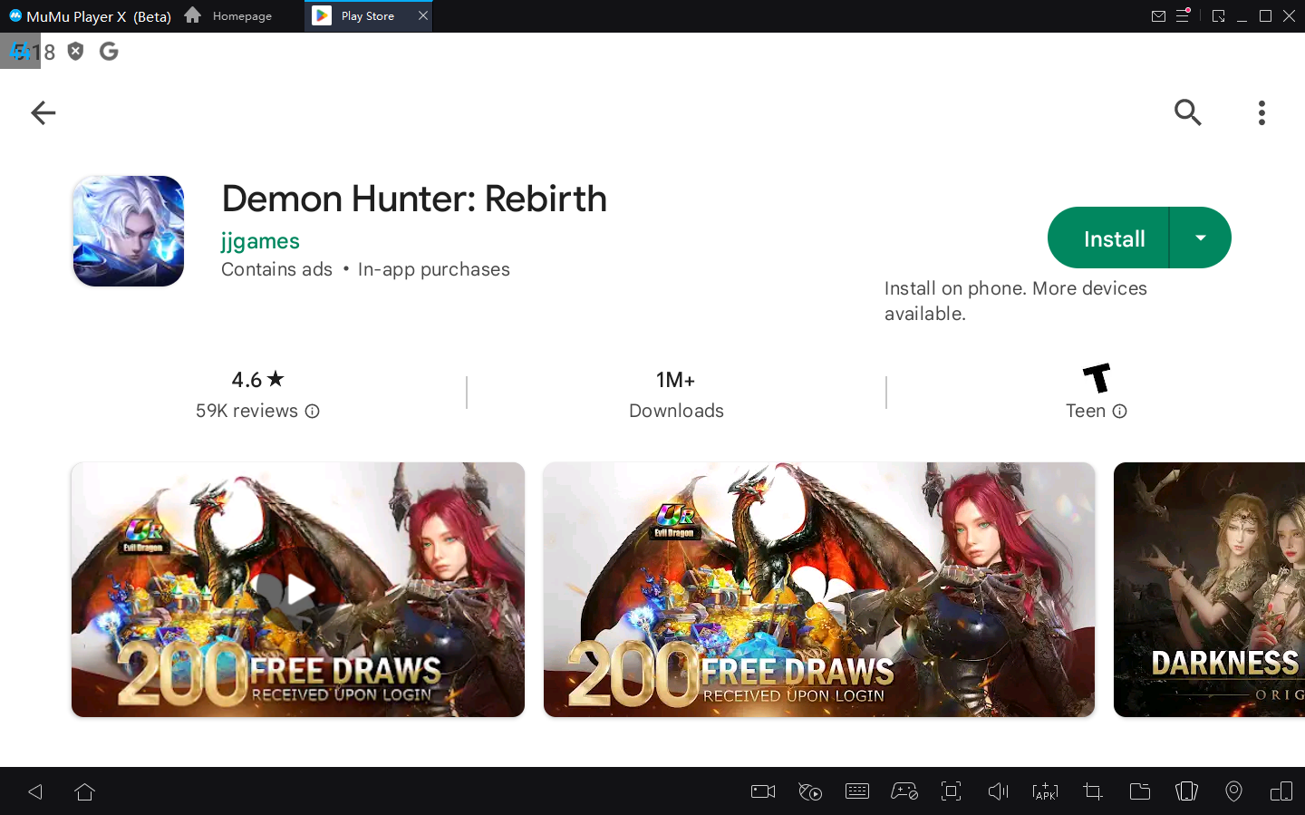 Demon Hunter: Rebirth - Apps on Google Play