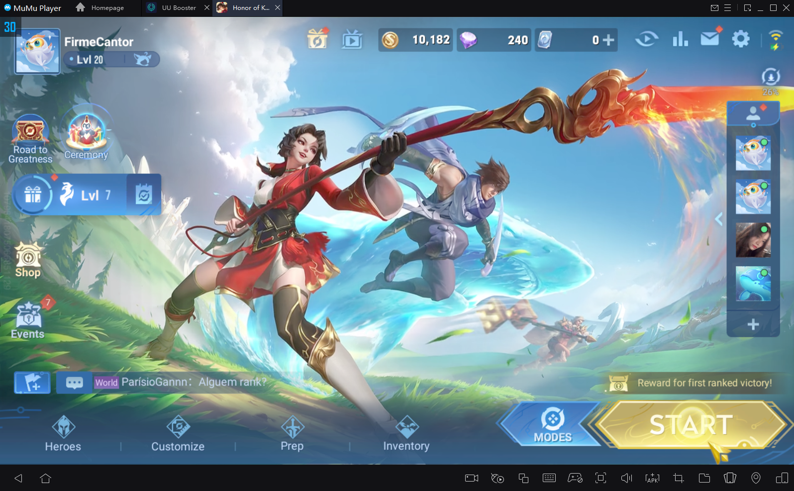 Download and play Honor of Kings on PC with MuMu Player