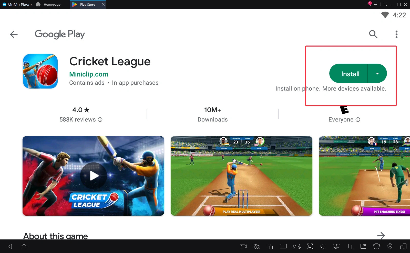 Cricket League - Apps on Google Play