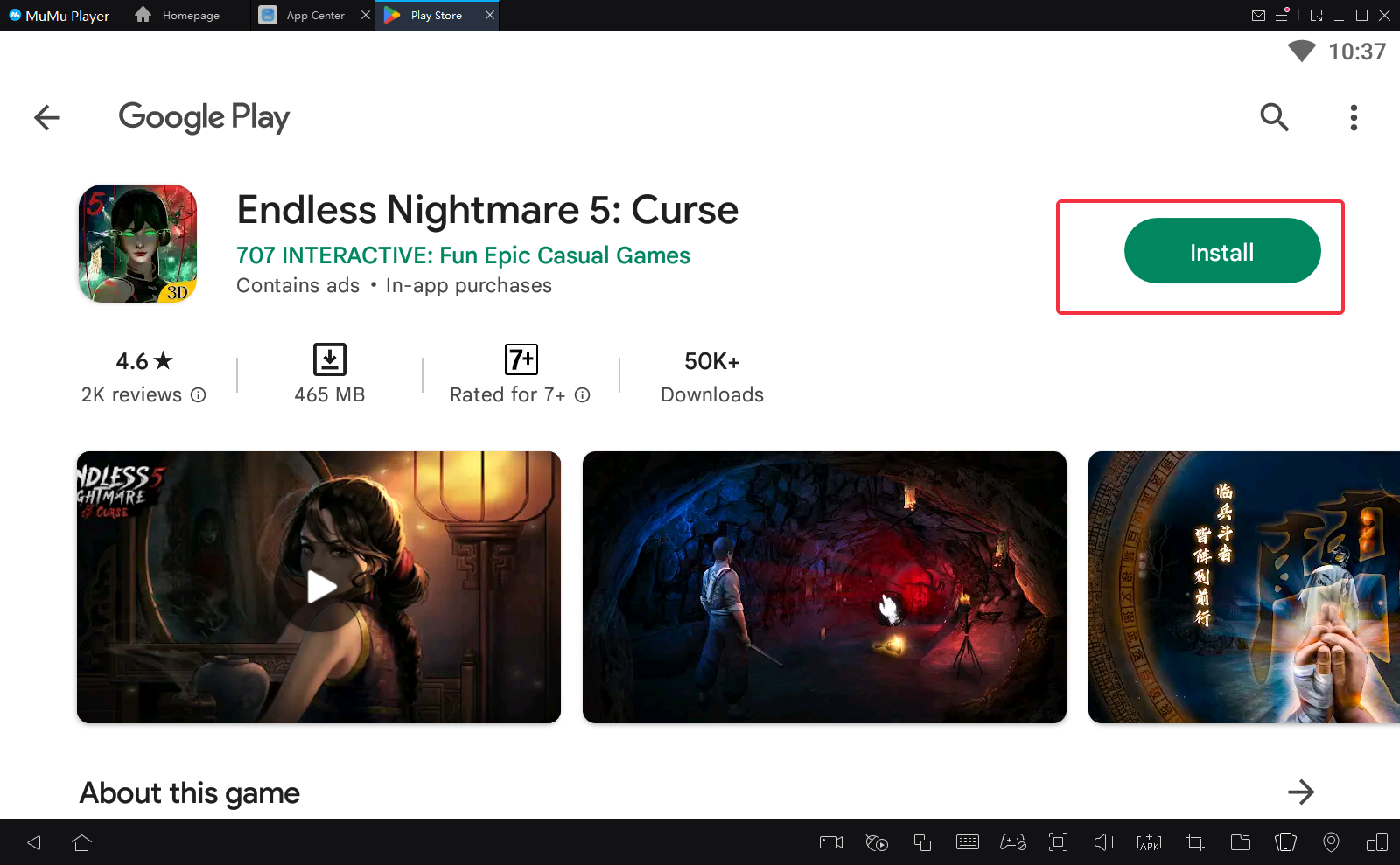 Endless Nightmare 5: Curse - Apps on Google Play