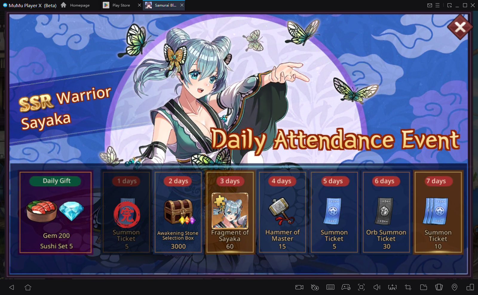 Samurai Blade: Yokai Hunting Reroll Guide