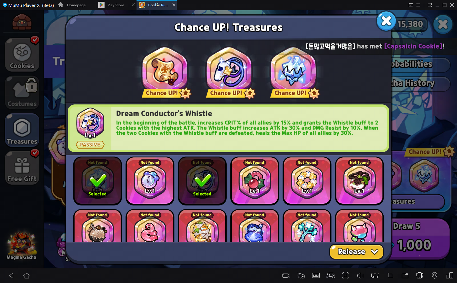 Treasure Tier List for Cookie Run Kingdom 【April 2023】